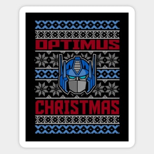 Transformers Gen 1 Optimus - Ugly Christmas sweater Magnet